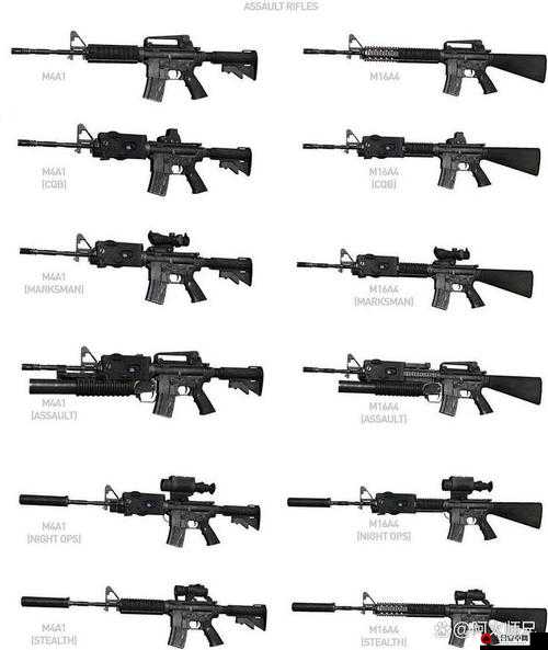 M4CQB图鉴，全面详解与性能比较，深入探索战术步枪的魅力